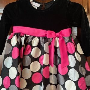 Bonnie Baby size 12months dress!  Never worn!  Super adorable!